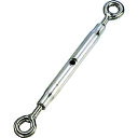 ■水本 ステンレス パイプターンバックル(アイ&アイ) 捻子径3分 使用荷重4.41kN B406(2047184)