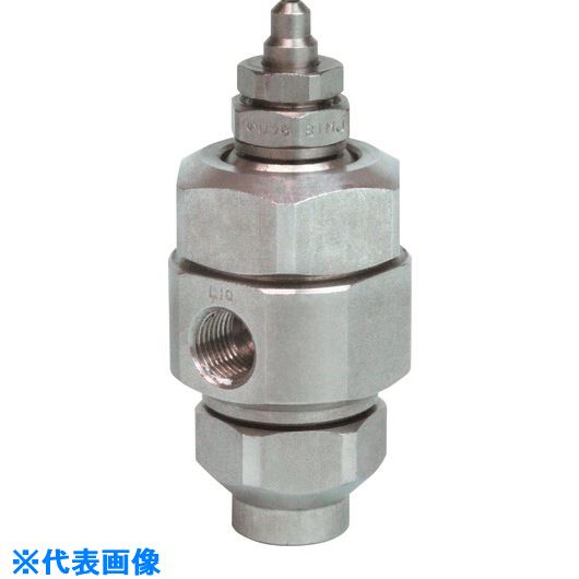 ■いけうち 微霧発生2流体ノズル 小噴量扇形 BIMVシリーズ(液加圧タイプ) BIMV8004S303.USPBS303(2049530)[法人・事業所限定][外直送元]