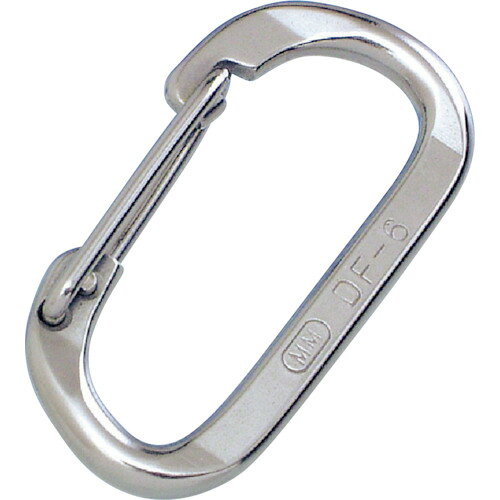 オレンジブック トラスコ中山　TRUSCO水本 ステンレス DフックSUS316 長さ64mm (1個入) 〔品番:B2636〕[ 注番:2053455]特長●開口部が大きく使用しやすいジョイント金具です。●ばね状のリング部をたおす（押す）ことで、開閉できます。用途●ワイヤ・チェーン・ロープなどの連結金具として。仕様●使用荷重(kN)：0.69●D1(mm)：7●D2(mm)：6●L(mm)：64●S(mm)：14●W(mm)：34●R(mm)：5.5●t(mm)：4.5仕様2材質/仕上●ステンレス(SUS316)セット内容/付属品注意原産国（名称）中国JANコード4982970426362本体質量29gオレンジブック トラスコ中山　TRUSCO水本 ステンレス DフックSUS316 長さ64mm (1個入) 〔品番:B2636〕[注番:2053455][本体質量：29g]《包装時基本サイズ：120×70×40》〔包装時質量：29g〕分類》金物・建築資材》建築金物》荷役金具☆納期情報：仕入れ先通常在庫品 (欠品の場合有り)