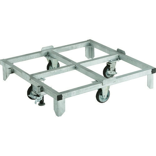 オレンジブック トラスコ中山　TRUSCOTRUSCO パレット台車 1100X1100用 Lストッパー付 〔品番:PRC1111S〕[ 注番:2063254]特長●360度回転するため狭い通路でも方向転換が容易です。●独自のキャスター配置により直進走行が安定します。●ハンドル(PLK-048H)、ロックストッパー(TLS909-WJ1-BAR01)も取付可能です。用途●平パレットを載せて搬送する台車です。仕様●均等荷重(kg)：500●間口(mm)：1120●奥行(mm)：1120●高さ(mm)：253●適合パレット寸法(mm)：1100×1100●キャスター径(mm)：150●ハンドル高さ(mm)：00●ハンドル使用時均等荷重(kg)：500●ハンドル使用時耐荷重(kg)：500●取替キャスター(自在)：WJ-150S●取替キャスター(固定)：WK-150●本体表面処理：溶融亜鉛メッキ仕様2●150mm固定キャスター、150mm自在ストッパー付キャスター各2個●キャスター：固定WK-150X2　自在S付WJ-150S●1100X1100の平パレット対応●完成品材質/仕上●本体：スチール（溶解亜鉛メッキ）●キャスター金具:スチール●キャスター車輪:ゴムセット内容/付属品注意●積載荷重は500KGまでです。●積載物の荷重は積載荷重の範囲内にしてご使用ください。●平パレット運搬以外の目的で使用しないでください。●凹凸や傾斜している路面では使用しないでください。転倒防止ストッパーの下に脚を差し入れないでください。●車上渡しのため、お客様での荷降ろしが必要です。原産国（名称）日本JANコード4989999608236本体質量43.2kgオレンジブック トラスコ中山　TRUSCOTRUSCO パレット台車 1100X1100用 Lストッパー付 〔品番:PRC1111S〕[注番:2063254][本体質量：43.2kg]分類》搬送機器》運搬台車》パレット台車☆納期情報：メーカー直送品（送料元払い）【法人限定＝会社名ご記入お願い致します。】 ※北海道・沖縄・離島は運賃別途商品も含む