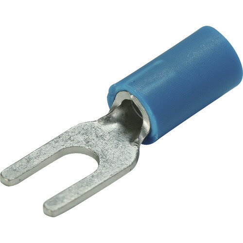 ■TRUSCO 絶縁被覆付圧着端子 ストレート形 Y形(100個入) TAVF2A4B(2064683)