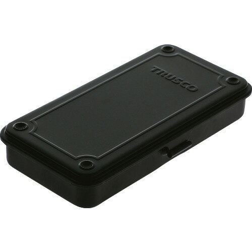 ■TRUSCO トランク型工具箱 203X109X35 つや消しブラック T19MBK(2065311)