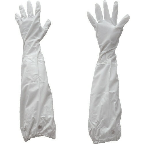 ■TRUSCO 腕カバー付塩ビ薄手手袋 TPGACL(2066092)