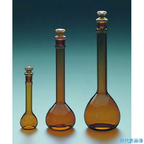 オレンジブック トラスコ中山　TRUSCOClimbing 2031 メスフラスコ(茶) 2000ML 〔品番:20311110〕[ 注番:2066652]特長●JIS R　3505　クラスA規格品●トレーサビリティおよび社内検査成績書が発行可能（有償)です。●特注品対応可能です。用途●溶液の調整などに使用。●栓付きなので、攪拌可能。仕様●容量(ml)：2000●外径(mm)：159●高さ(mm)：400●首外径(mm)：30●耐熱温度(℃)：約230℃●適合栓：TS27●許容誤差(ml)：±0.6●色：褐色仕様2●JIS R3505 クラスA規格品・ISOクラスA準拠●目盛なし材質/仕上●ほうけい酸ガラス-1セット内容/付属品注意原産国（名称）日本JANコード4573310044805本体質量518gオレンジブック トラスコ中山　TRUSCOClimbing 2031 メスフラスコ(茶) 2000ML 〔品番:20311110〕[注番:2066652][本体質量：518g]《包装時基本サイズ：425×177×167》〔包装時質量：795g〕分類》研究用品》理化学用品》フラスコ☆納期情報：メーカー取り寄品（弊社より発送）