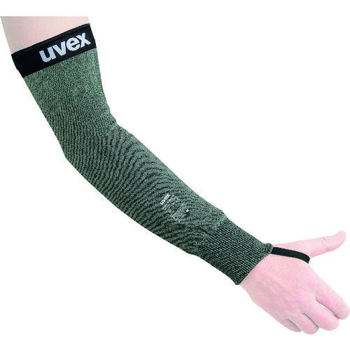 Work Clothes - ■UVEX 耐切創腕カバー ユニドュア スリーブ C TL (親指ループ付き) M(1枚) 6097468(2067448)