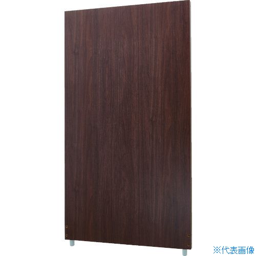 分区 - ■TRUSCO ローパーティション W900XH1640 ライトウォルナット WLP1609BR(2068040)[法人限定][直送元]