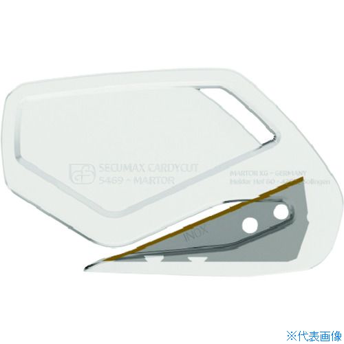■martor シートカッター SECUMAX CARDYCUT 透明(10枚入り) 00546912(2071806)