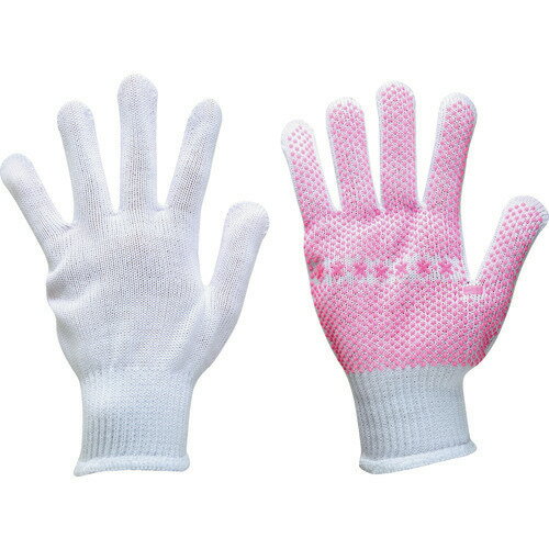 ■TRUSCO RoHS2対応塩ビ使用 軽作業用すべり止め手袋 10双組 Mサイズ G10MR210(2071959)