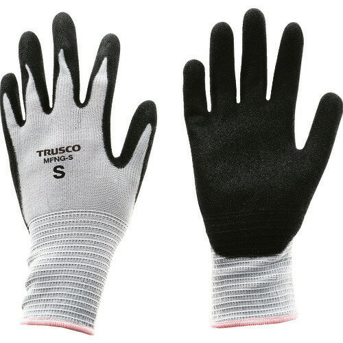 オレンジブック トラスコ中山　TRUSCOTRUSCO ニトリル背抜き手袋MF S 〔品番:MFNGS〕[ 注番:2073610]特長●特殊スベリ止めマイクロフィニッシュ［［R上］］加工を手のひらに施していますので、無数の小さな吸盤が対象物...