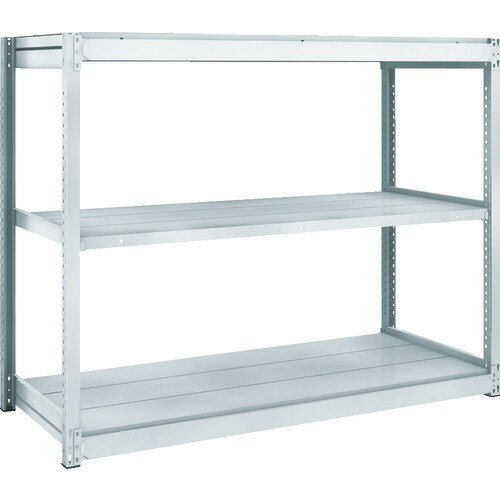 ■TRUSCO TUG型軽量棚100kg単体 1540X624XH1200 3段 TUG10045L3(2074653)[法人限定][直送元]