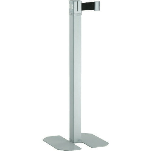 オレンジブック トラスコ中山　TRUSCOTRUSCO ベルトパーテーション シルバー ベルトカラーブラック 〔品番:TABPSVBK〕[ 注番:2076244]特長●アルミの角タイプのポールです。●ベースと支柱は工具レスで簡単に組み立てが...