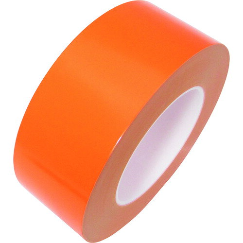 オレンジブック トラスコ中山　TRUSCO日東エルマテ ラインテープE−CR(BC) 0.16mm×50mm×50m オレンジ 〔品番:ECR50YR〕[ 注番:2082879]特長●環境に優しいポリオレフィンフィルム仕様です。●芯にポリエチレン(PE)を使用しているため発じんしません。用途●屋内用。●クリーンルーム内の区画表示に。仕様●色：オレンジ●幅(mm)：50●長さ(m)：50●厚さ(mm)：0.16●テープカット条件：ハサミ、カッターが必要●粘着力(N/10mm)：12●引張強度(N/10mm)：50仕様2●粘着力：12N/10mm●引張強度：50N/10mm●切断にはカッターが必要●はく離紙なし材質/仕上●基材：ポリオレフィンフィルム系●粘着剤：ゴム系(無溶剤)セット内容/付属品注意●クリーンパックではありません。原産国（名称）日本JANコード4953871220250本体質量650gオレンジブック トラスコ中山　TRUSCO日東エルマテ ラインテープE−CR(BC) 0.16mm×50mm×50m オレンジ 〔品番:ECR50YR〕[注番:2082879][本体質量：650g]《包装時基本サイズ：131×131×50》〔包装時質量：442g〕分類》梱包用品》テープ用品》ラインテープ☆納期情報：仕入れ先通常在庫品 (欠品の場合有り)
