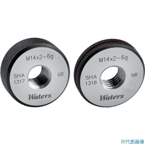 ■WATERS メートルねじ用リングゲージ(ISO＝新JIS) WGRNRM14X1.0(2088917)