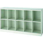 ■JTX 889052)教室用ロッカー KH10NW-TU 5列2段 KH10NWTU(2095072)[送料別途見積り][法人・事業所限定][外直送]