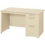 ■プラス 670116)LA 片袖机 LA-127D-P3 LGY/LGY LA127DP3LL(2096733)[送料別途見積り][法人・事業所限定..