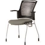 ■プラス 629518)会議イス チェダーC MB-W61SH CGY MBW61SHCGY(2098509)[送料別途見積り][法人・事業所限定][外直送]
