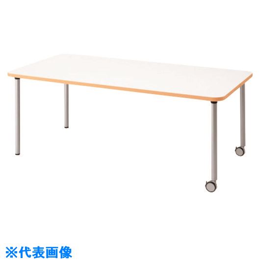 ■PLUS 617308)教育施設向け テ−ブル OE−189HR−64C WS/M4 OE189HR64CWSM4(2100073)[送料別途お見積り][法人限定][外直送]
