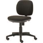 Office - ■PLUS 889259)事務イス KC−JF60SL ブラック 布張り KCJF60SLBK(2104562)[送料別途お見積り][法人限定][外直送]