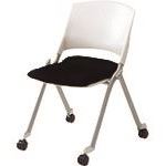 ■プラス 39568)会議イス M-800 MC-812SEH SBK MC812SEHSBK(2104840)[送料別途見積り][法人・事業所限定..