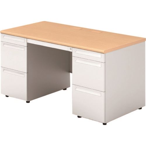 オレンジブック トラスコ中山　TRUSCOPLUS 669657)US 両袖机 US−NS147A−33 WM/W4 〔品番:USNS147A33WMW4〕[ 注番:2106690]特長仕様●タイプ：両袖タイプ仕様2●US　両袖机　US-NS147A-33　WM/W4　（669657）材質/仕上セット内容/付属品注意●組立・施工が必要な商品です。原産国（名称）日本JANコード本体質量77.65kgオレンジブック トラスコ中山　TRUSCOPLUS 669657)US 両袖机 US−NS147A−33 WM/W4 〔品番:USNS147A33WMW4〕[注番:2106690][本体質量：77.65kg]分類》オフィス・住設用品》オフィス家具》デスクシステム☆納期情報：オレンジブック掲載以外でメーカー直送品【法人限定＝会社名ご記入お願い致します。】