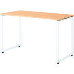 ■PLUS 632141)SQ デスク(配線口無)SQ−126H WM/W4 SQ126HWMW4(2109486)[送料別途お...