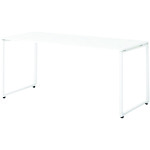 ■PLUS 632110)SQ デスク(配線口付)SQ−W166H W4/W4 SQW166HW4W4(2109591)[送料別途...