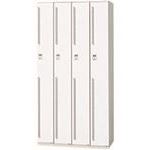 ■プラス 31329)LZ 更衣ロッカー LZ-4D W4 LZ4DW4(2111448)[送料別途見積り][法人・事業所限定][外直送]