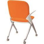 ■PLUS 657814)会議イス エラーテ MB−Q52S OR MBQ52SOR(2111608)[送料別途お見積り]...
