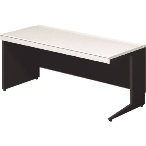 ■PLUS 673451)ステージオ 平机 ST−F117H−LP WS/BK STF117HLPWSBK(2112154)[送料別途お見積り][法人限定][外直送]