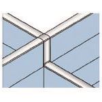 ■プラス 626452)LF 連結部材 段差1段 LF-1310D-90X1 M4 LF1310D90X1M4(2112445)[送料別途見積り][法人・事業所限定][外直送]