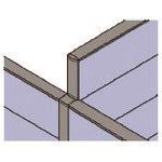 ■PLUS 625178)LF 連結部材 段差1段 LF−1310D−90T2 DGY LF1310D90T2DGY(2117166)[送料別途お見積り][法人限定][外直送]