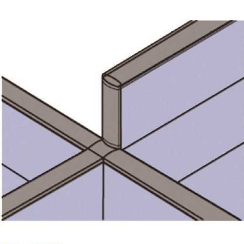 ■プラス 625197)LF 連結部材 段差1段 LF-1613D-90X4 DGY LF1613D90X4DGY(2118567)[送料別途見積り][法..