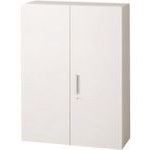 ■PLUS 648211)L6 両開き保管庫 L6−120A W4 L6120AW4(2119410)[送料別途お見積り][...