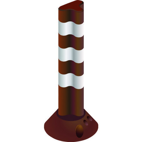 ■グリーンクロス ポストフレックス スタンダードタイプ PF650 ブラウン 6300003955(2122134)[法人限定]..