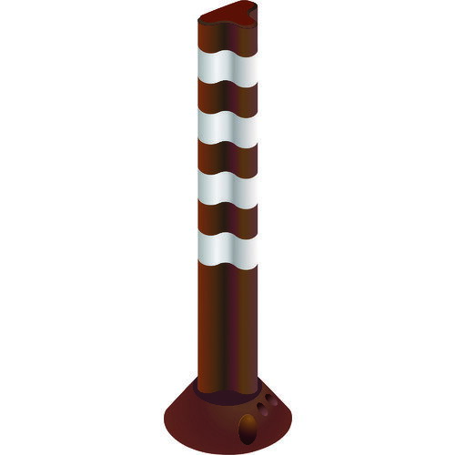 ■グリーンクロス ポストフレックス スタンダードタイプ PF1000 ブラウン 6300003957(2128436)[法人限定][外直送元]