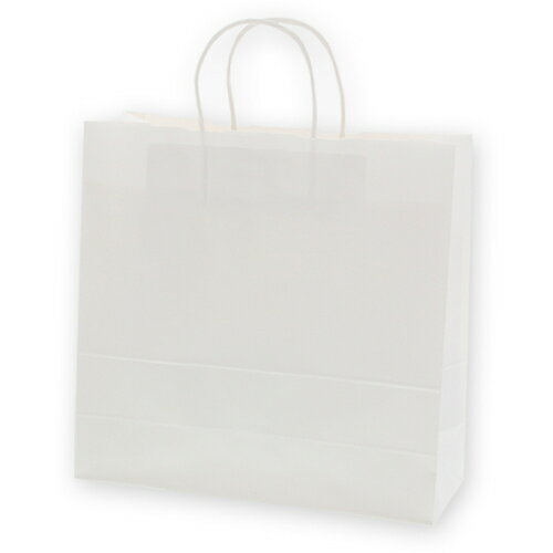 ■HEIKO 手提げ紙袋 25チャームバッグ 3才 白無地 50枚入り 003250700(2133010)[送料別途お見積り][法人限定][掲外取寄]