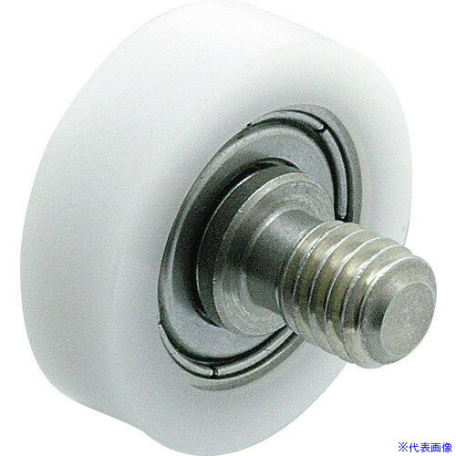 ■イマオ 樹脂製ガイドローラー(F型) GRL19M6PFSUS(2134660)[送料別途見積り][法人・事業所限定][掲外取..