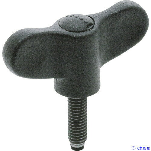 ■ELESA クランプノブ(ウイング型) EWN55X20PSLB(2137778)[送料別途見積り][法人・事業所限定][掲外取寄]