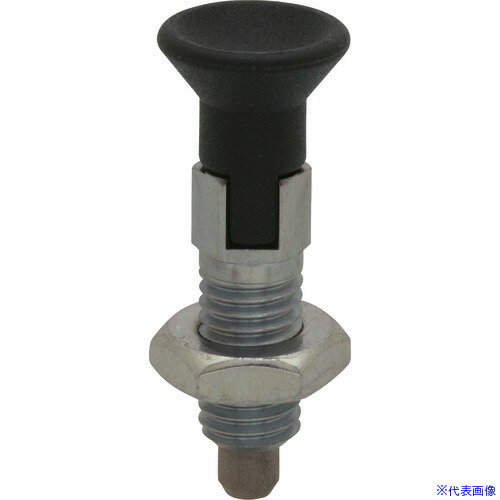 ■kipp インデックスプランジャー(ノーズロック型) NDXC128ALW(2145760)[送料別途お見積り][法人限定][掲外取寄]