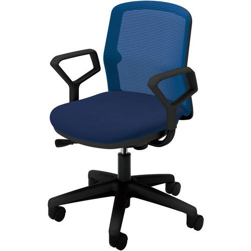 ■ウチダ エニーザ/AMF2-130B リング肘 PA マリンブルー 53014805(2148286)[送料別途見積り][法人・事業所限定][外直送]