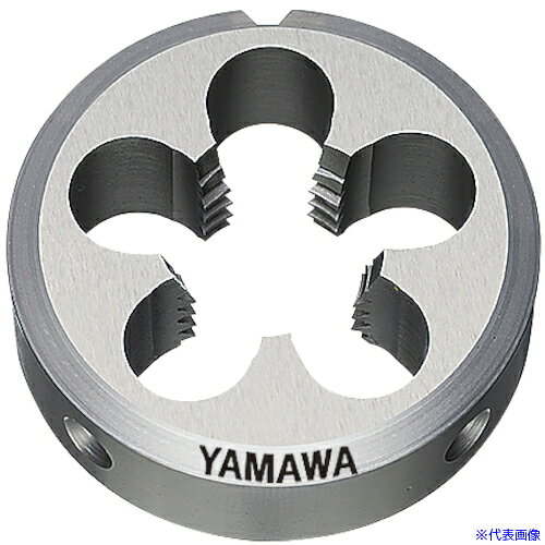 オレンジブック トラスコ中山　TRUSCOヤマワ ソリッドダイス D M1.8X0.2 20径 〔品番:DM1.8X0.220〕[ 注番:2155290]特長●ダイスの振れ精度を向上させたソリッドダイスです。●高速度工具鋼（HSS）を採用し、安定した加工を実現しました。●面取り部にマークされている面が（表面）です。●加工方向を識別しやすくなっています。●加工基準面となる（裏面）は、ホルダ装着時、端面が密着するように沈みを設けました。●ソリッドダイスのため、ねじ調節が不要です。●調整式ダイスに比べ、ダイス外径の精度が向上しています。●調整式ダイス特有の問題をクリアしたことにより、精度の高いおねじ加工を実現しました。用途●おねじ加工用。●被削材：低炭素鋼、中炭素鋼、黄銅、黄銅鋳物、アルミ圧延材、アルミ合金鋳物に。仕様●呼び寸法：M1.8●ピッチ(mm)：0.2●外径(mm)：20●厚さ(mm)：7●加工ねじ：メートルねじ●精度：2級●切りくず穴数：3●食い付山数：2.5P●表面処理：ノンコーティング仕様2材質/仕上●高速度工具鋼（HSS）セット内容/付属品注意原産国（名称）日本JANコード4582639502767本体質量14gオレンジブック トラスコ中山　TRUSCOヤマワ ソリッドダイス D M1.8X0.2 20径 〔品番:DM1.8X0.220〕[注番:2155290][本体質量：14g]《包装時基本サイズ：24×24×10》〔包装時質量：14g〕分類》切削工具》ねじ切り工具》ダイス☆納期情報：仕入れ先通常在庫品 (欠品の場合有り)