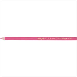 ■Tombow 色鉛筆 1500 単色 桃色 12本 150022(2156496)[送料別途お見積り][法人限定][掲外取寄]