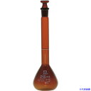 ■SIBATA メスフラスコ スーパーグレード 茶褐色 25mL 02007025(2158059)