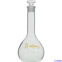 ■SIBATA メスフラスコ 短形 500mL 023080500(2158061)