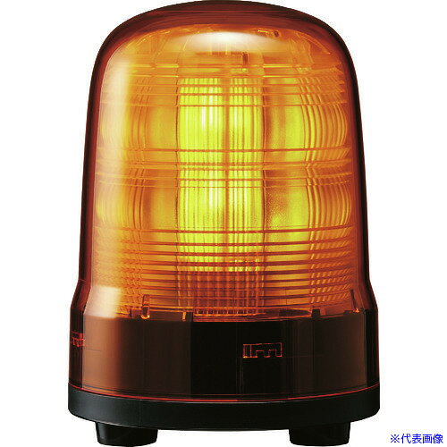■PATLITE モータレス回転灯 Φ100 M2 キャブ Y SF10M2JNY(2159268)