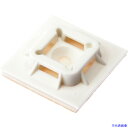 ■PANDUIT スーパーグリップ専用マウントベース 白 50個入り SGABM50−A−L SGABM50AL(2159318)