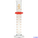 ■SIBATA メスシリンダー カスタムA 100mL 026500100(2159611)