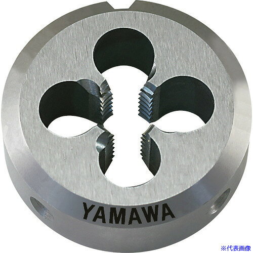 オレンジブック トラスコ中山　TRUSCOヤマワ ポイントソリッドダイス DPO S4 M12X1.75 50径 〔品番:DPOS4M12X1.7550〕[ 注番:2161571]特長●切りくずがダイス前方に排出されることで切りくずトラブルが軽減し、高精度なおねじの連続機械加工が可能になりました。●新ダイス等級の採用により、ニーズに合わせたダイスの等級が選択可能となりました。●ダイス表面の面取り部にマーキングすることで、加工方向の識別が容易になりました。●ダイス裏面に沈みを設けることで、ホルダ装着時に端面の密着性が向上しました。用途●おねじ加工用。●被削材：低炭素鋼、中炭素鋼、黄銅、黄銅鋳物、アルミ圧延材、アルミ合金鋳物に。仕様●呼び寸法：M12●ピッチ(mm)：1.75●外径(mm)：50●厚さ(mm)：16●加工ねじ：メートルねじ●精度：S4●切りくず穴数：4●食付き山数：1.5山●表面処理：ノンコーティング仕様2材質/仕上●高速度工具鋼（HSS）セット内容/付属品注意原産国（名称）日本JANコード4582639515378本体質量203gオレンジブック トラスコ中山　TRUSCOヤマワ ポイントソリッドダイス DPO S4 M12X1.75 50径 〔品番:DPOS4M12X1.7550〕[注番:2161571][本体質量：203g]《包装時基本サイズ：56×56×24》〔包装時質量：203g〕分類》切削工具》ねじ切り工具》ダイス☆納期情報：仕入れ先通常在庫品 (欠品の場合有り)
