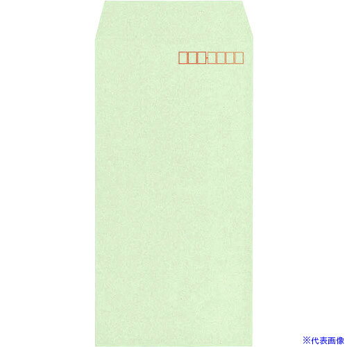 ■キングコーポ 長形3号 Hiソフトカラーグリーン エルコン付1000枚X1箱 070213(2162400)[法人限定][外直送元]