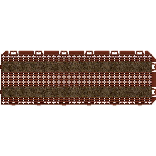 ■コンドル 樹脂システムマット テキスタイルライン450 DBR F2255DBR(2162807)[送料別途お見積り][法人限定][掲外取寄]